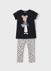 Completo Leggings Nero