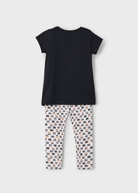 Completo Leggings Nero