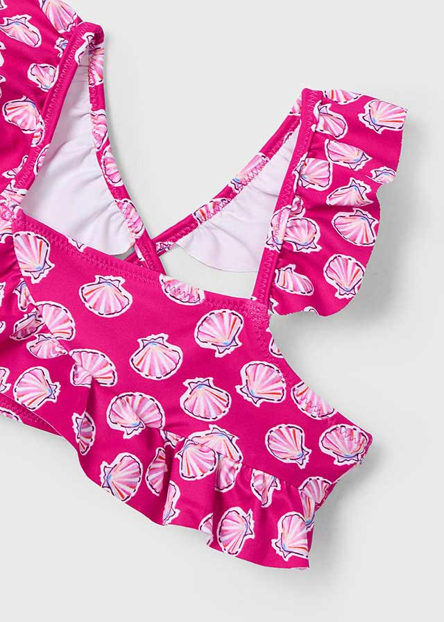 Bikini Volant Magenta