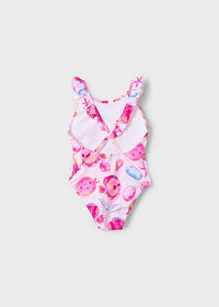 Costume Stampato Magenta
