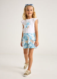 Gonna Pantalone Stampato Cielo