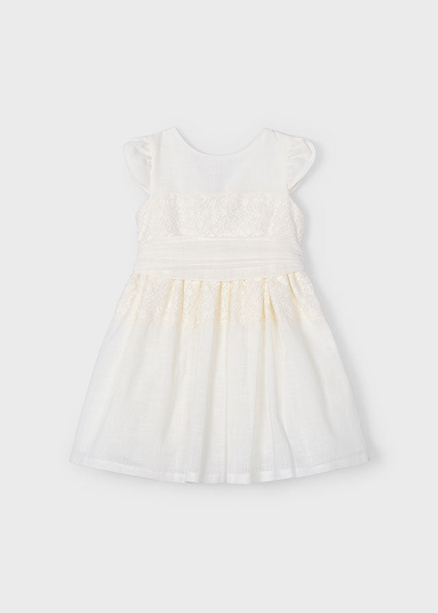 Vestito Merletti Ecru