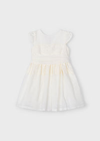 Vestito Merletti Ecru