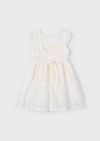 Vestito Merletti Ecru