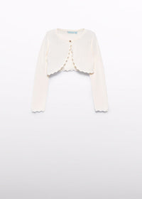 Cardigan Tricot Onde Dorato