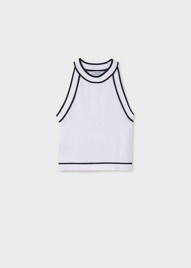 Top Tricot Bianco