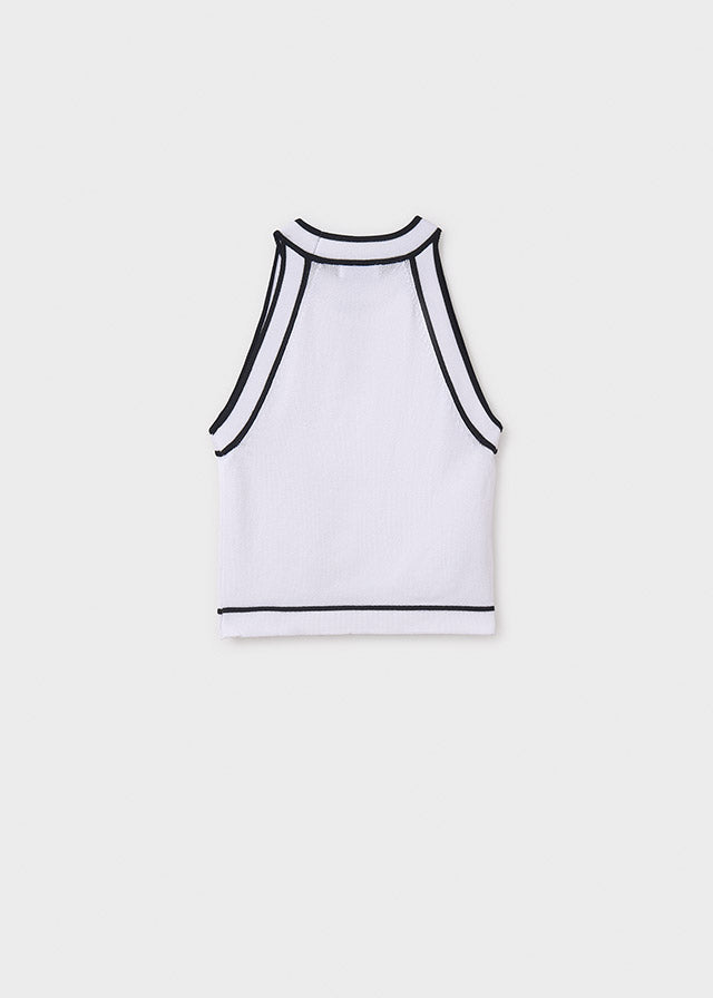 Top Tricot Bianco
