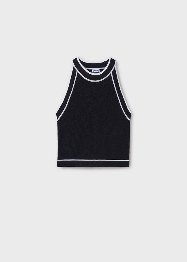 Top Tricot Nero