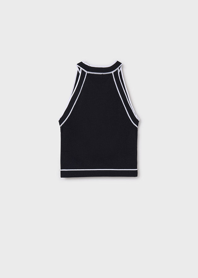 Top Tricot Nero