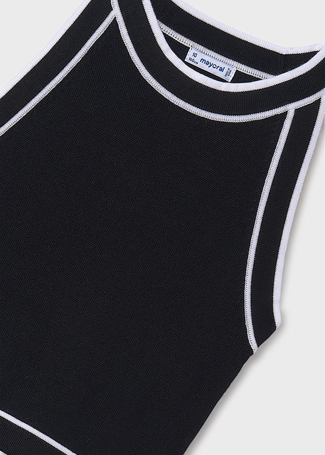 Top Tricot Nero