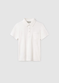 Polo Corta Struttura Panna