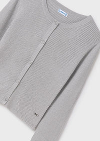 Giacchina Tricot Camicianale Argento