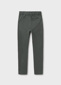 Pantalone Slim Elegante Verde