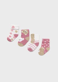 Set 4 Calze Hibiscus