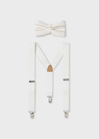 Set Papillon E Bretelle Panna