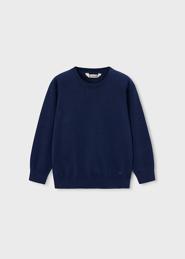 Pullover Girocollo Blu