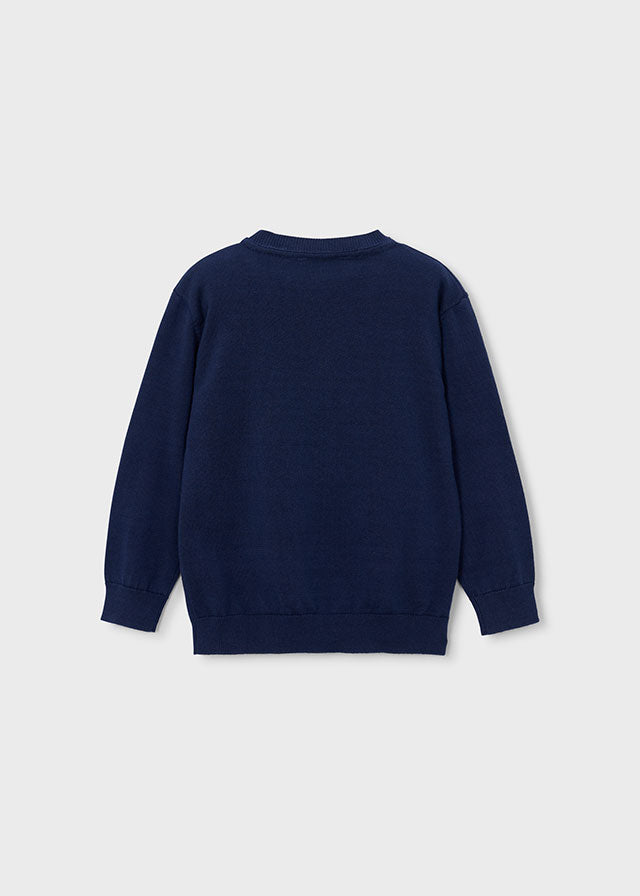 Pullover Girocollo Blu