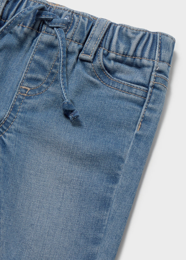 Jeans Morbido Da Neonato