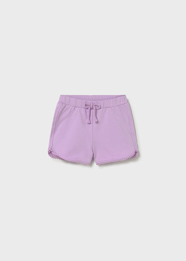 Pantaloncini Lilla In Jersey