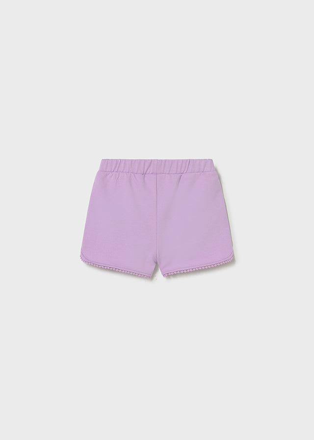 Pantaloncini Lilla In Jersey