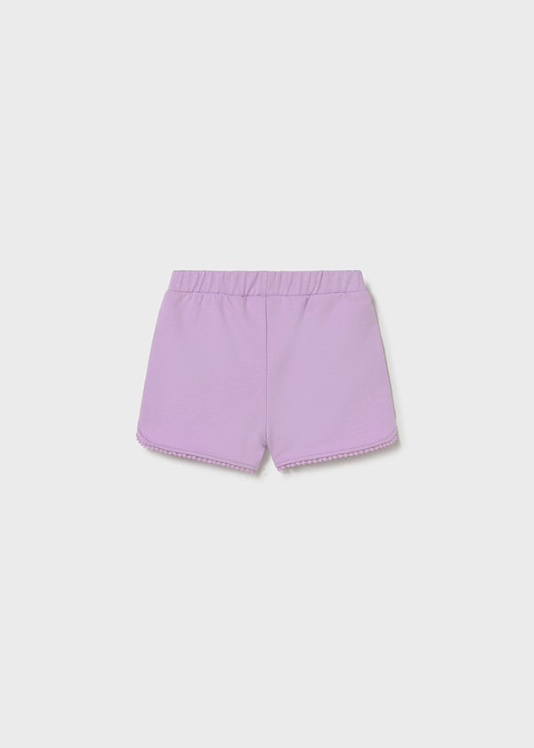 Pantaloncini Lilla In Jersey