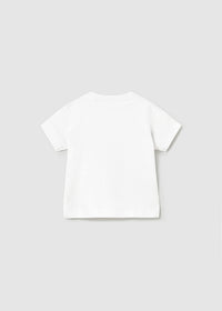 Set 2 Pezzi T-Shirt Bianca E Gialla