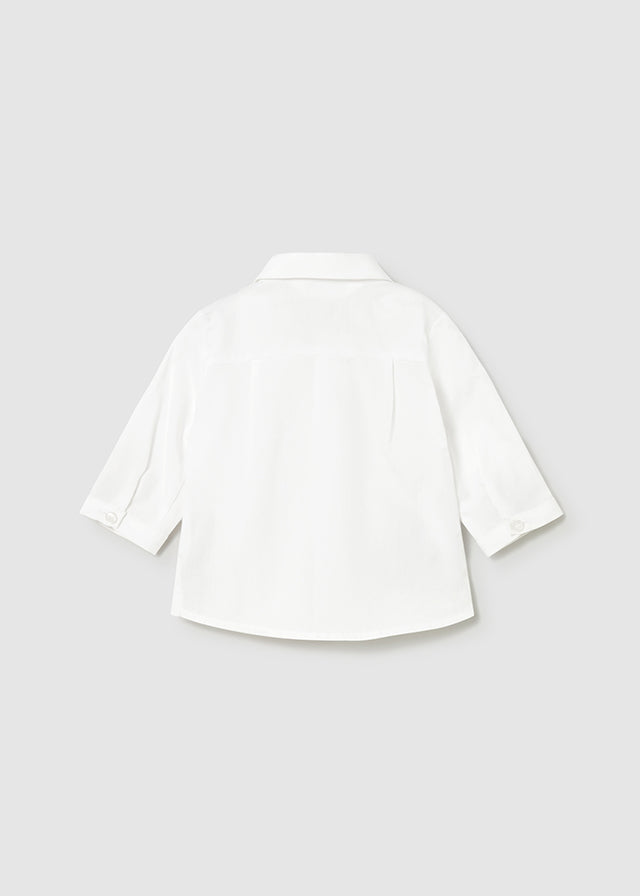 Camicia Elegante Manica Lunga Piu Papillon