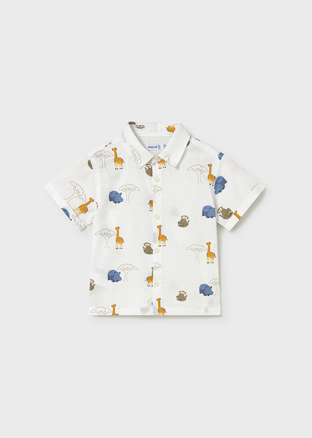 Camicia Safari A Maniche Corte