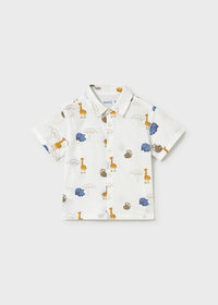 Camicia Safari A Maniche Corte