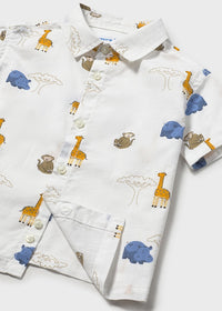 Camicia Safari A Maniche Corte