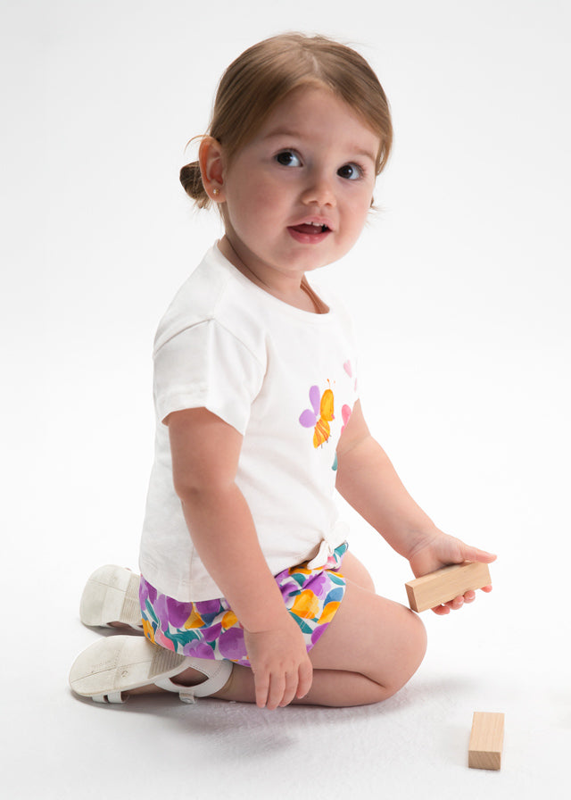 Compl Short 3 Pezzi Lilla