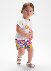 Compl Short 3 Pezzi Lilla