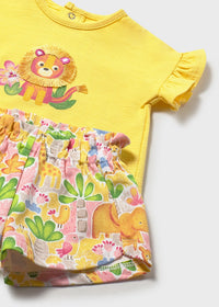 Completo Baby 2 Pezzi Giallo Sole
