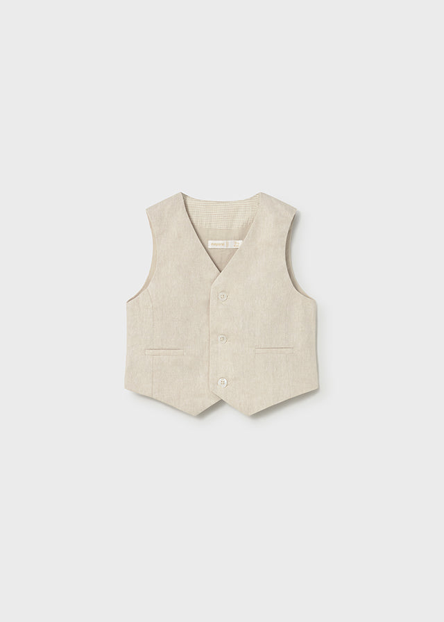 Gilet Elegante Beige