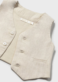 Gilet Elegante Beige