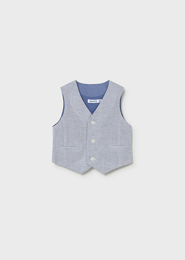 Gilet Elegante Azzurro