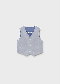 Gilet Elegante Azzurro