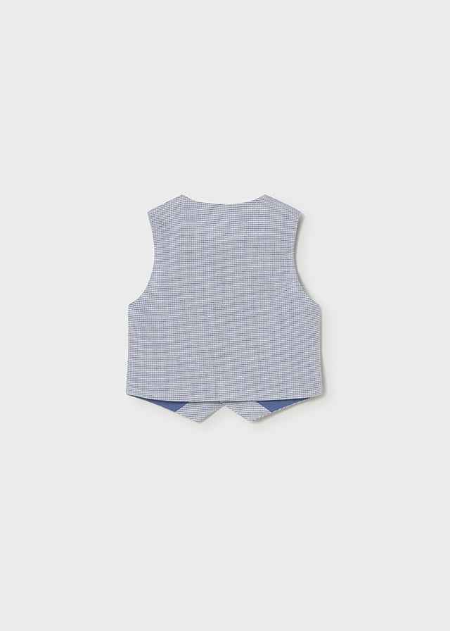 Gilet Elegante Azzurro