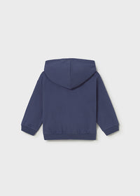Felpa Play Con Cappuccio Blu