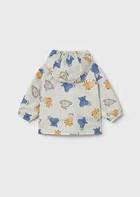 Giacca Reversibile Blu Avio
