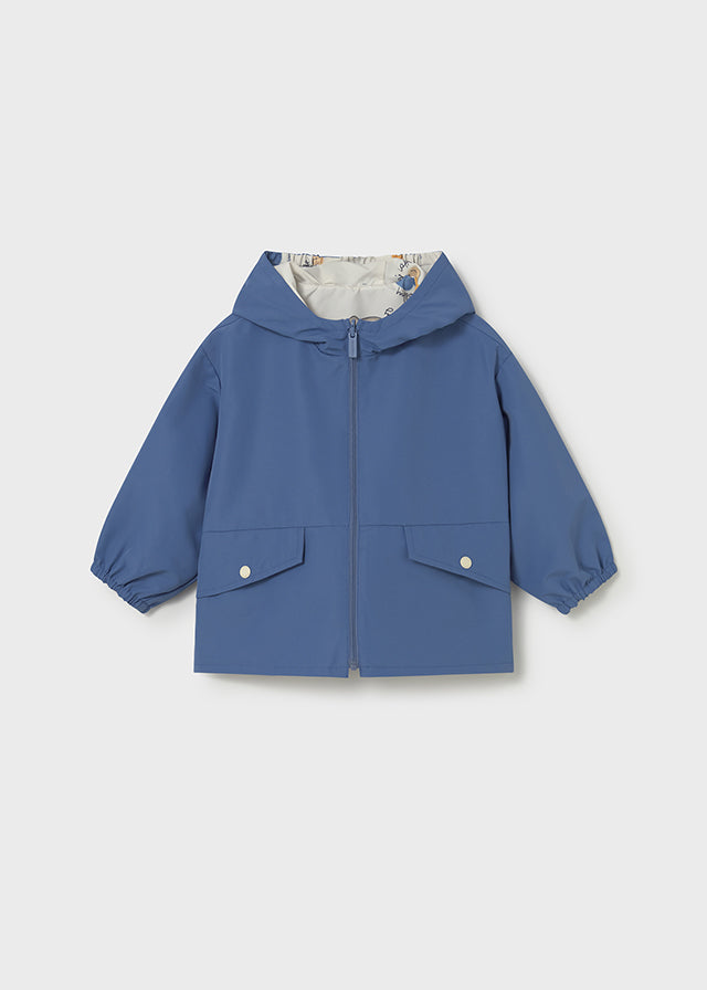Giacca Reversibile Blu Avio