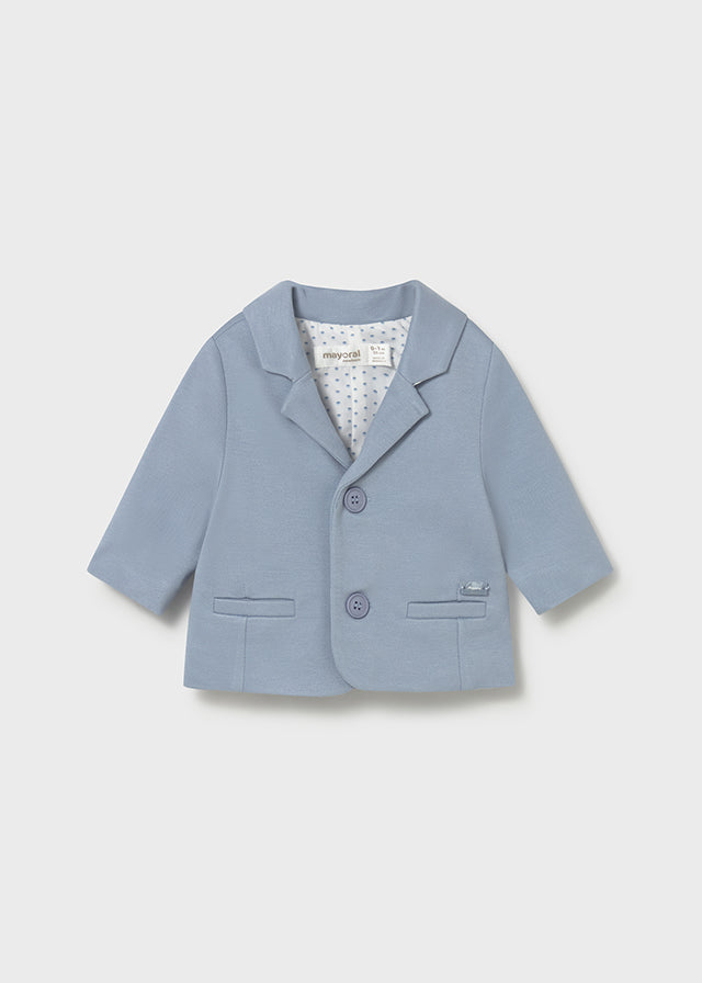 Giacca Da Neonato Elegante Azzurra