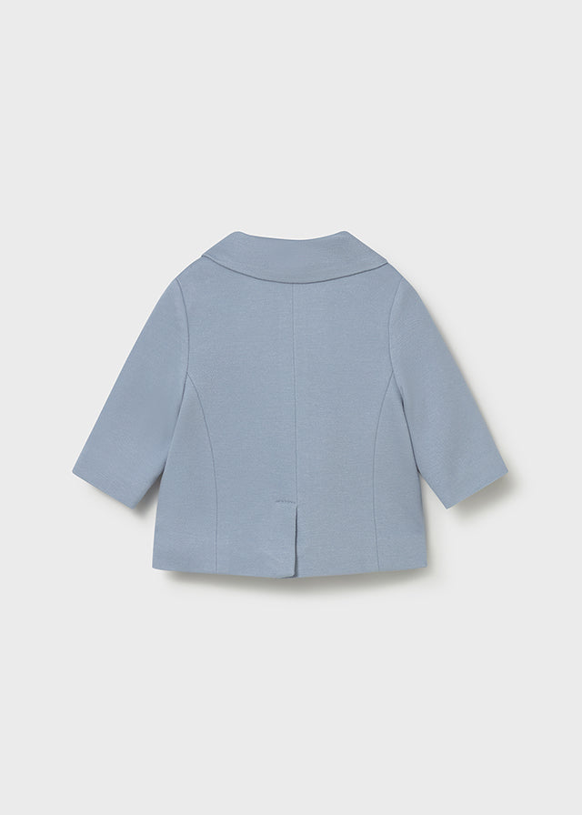 Giacca Da Neonato Elegante Azzurra