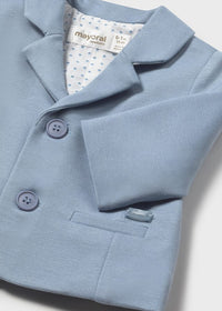 Giacca Da Neonato Elegante Azzurra