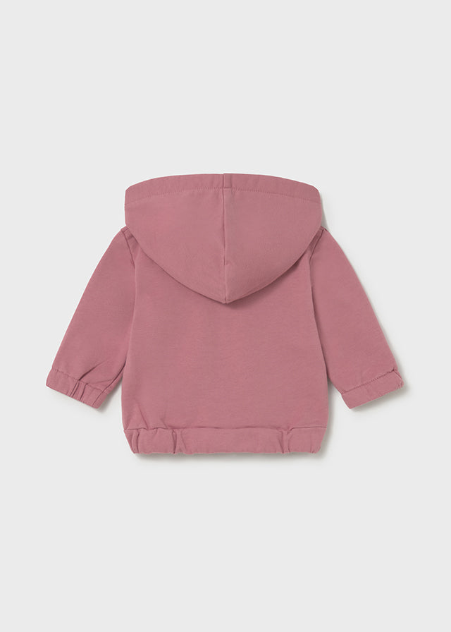 Felpa Cappuccio Rosa