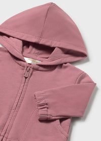 Felpa Cappuccio Rosa