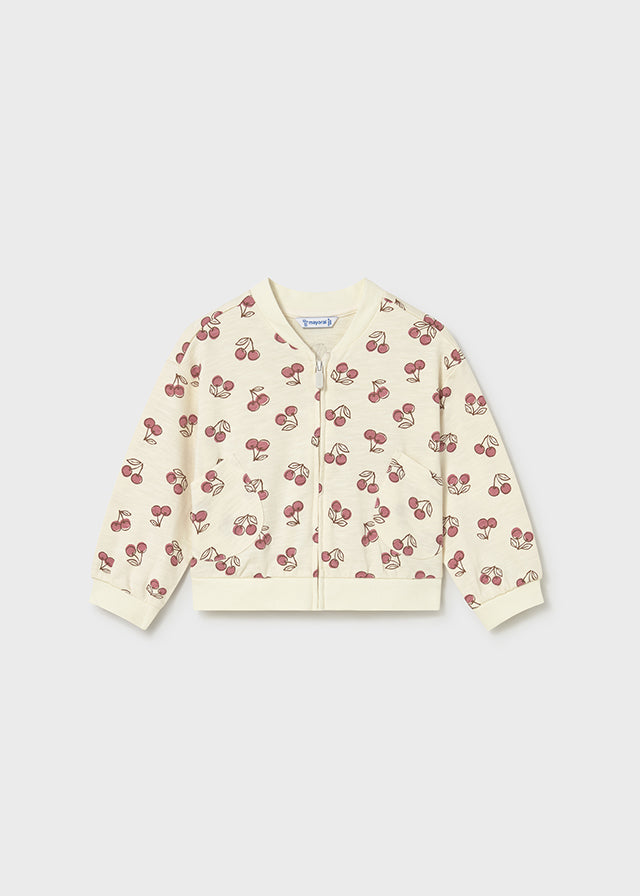 Completo 3 Pezzi T-Shirt Felpa Con Zip E Pantaloni Rosa