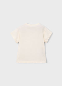 T-Shirt Con Stampa Ragazza