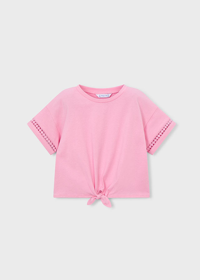 T-Shirt Cropped Rosa