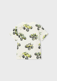 T-Shirt Bambino Con Stampa Monster Truck